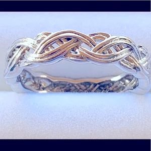 Boho Style Sterling Silver Ring